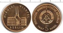 Продать Монеты ГДР 5 марок 1987 