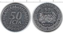 Продать Монеты КФА 50 франков 2006 Медно-никель