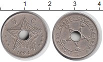 Продать Монеты Бельгийское Конго 5 сентим 1926 Медно-никель
