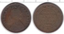 Продать Монеты Биканир 1/4 анны 1895 Медь