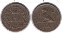 Продать Монеты Гибралтар 1 кварто 1813 Медь