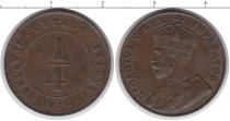 Продать Монеты Кипр 1/4 цента 1926 Медь