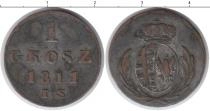 Продать Монеты Польша 1 грош 1811 Серебро