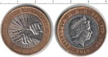 Продать Монеты Великобритания 2 фунта 2010 Биметалл