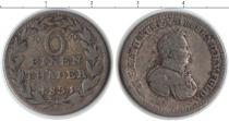 Продать Монеты Гессен-Кассель 1/6 талера 1831 Серебро