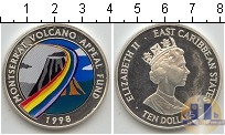 Продать Монеты Карибы 10 долларов 1998 Серебро