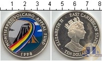 Продать Монеты Карибы 10 долларов 1998 Серебро