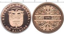 Продать Монеты Панама 100 бальбоа 1984 Золото