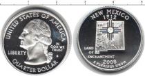 Продать Монеты США 25 центов 2008 Серебро