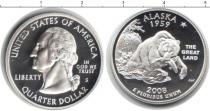 Продать Монеты США 25 центов 2008 Серебро