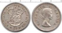Продать Монеты Южная Африка 2 шиллинга 1954 Серебро