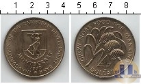 Продать Монеты Карибы 4 доллара 1970 Медно-никель