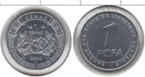 Продать Монеты КФА 1 франк 2006 Медно-никель