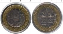 Продать Монеты Сан-Марино 500 лир 1999 Биметалл
