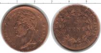 Продать Монеты Франция 5 сантим 1835 Медь