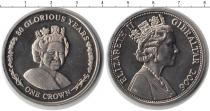 Продать Монеты Гибралтар 1 крона 2006 Медно-никель