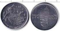Продать Монеты Ватикан 50 лир 0 