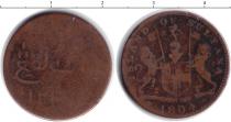 Продать Монеты Суматра 2 кеппинга 1804 Медь