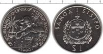 Продать Монеты Самоа 1 тала 1980 Медно-никель