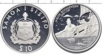 Продать Монеты Самоа 10 тала 1994 Серебро