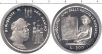Продать Монеты Сан-Марино 500 лир 1997 Серебро