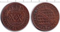 Продать Монеты Португалия 20 рейс 1776 Медь