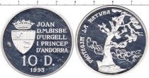 Продать Монеты Андорра 10 динерс 1993 Серебро