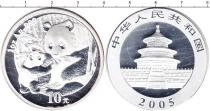 Продать Монеты Китай 10 юаней 2005 Серебро