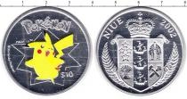 Продать Монеты Ниуэ 10 долларов 2002 Серебро