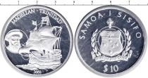 Продать Монеты Самоа 10 долларов 2003 Серебро