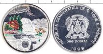 Продать Монеты Сан-Томе и Принсипи 1000 добрас 1998 Серебро