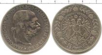 Продать Монеты Австро-Венгрия 5 крон 1900 Серебро