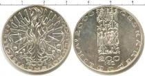 Продать Монеты Чехия 200 крон 2001 Серебро