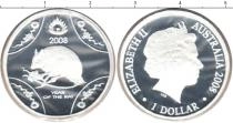 Продать Монеты Австралия 1 доллар 2008 Серебро