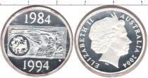 Продать Монеты Австралия 1 доллар 2004 Серебро