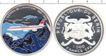 Продать Монеты Бенин 1000 франков 2001 Серебро