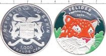 Продать Монеты Бенин 1000 франков 1996 Серебро