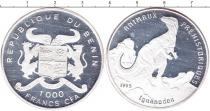 Продать Монеты Бенин 1000 франков 1995 Серебро