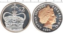 Продать Монеты Каймановы острова 5 долларов 2002 Серебро