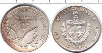 Продать Монеты Куба 5 песо 1986 Серебро