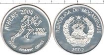 Продать Монеты Мозамбик 1000 метикаль 2002 Серебро