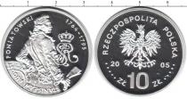 Продать Монеты Польша 10 злотых 2005 Серебро