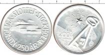 Продать Монеты Швеция 200 крон 2004 Серебро