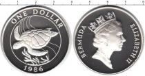 Продать Монеты Фиджи 1 доллар 1986 Серебро