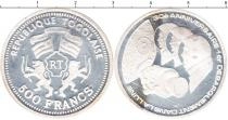 Продать Монеты Того 500 франков 1999 Серебро