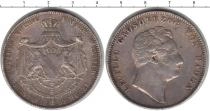 Продать Монеты Баден 1 талер 1852 Серебро