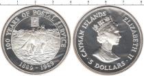 Продать Монеты Каймановы острова 5 долларов 1989 Серебро