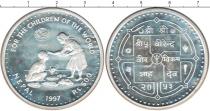 Продать Монеты Непал 500 рупий 1997 Серебро