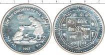 Продать Монеты Непал 500 рупий 1997 Серебро
