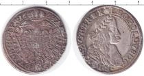 Продать Монеты Австрия 6 крейцеров 1663 Серебро